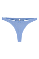 The Cotton Pointelle Thong